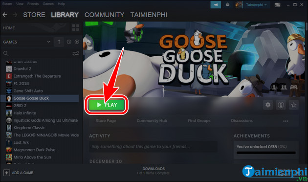 cach choi goose goose duck pc