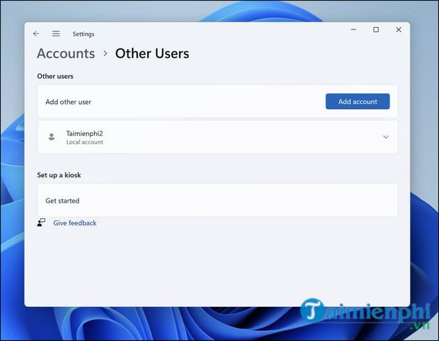 cach delete user win 11