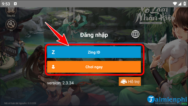 cach tai va choi vo lam nhan hiep vng tren iOS
