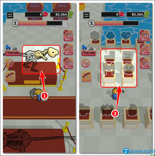 cach tai va choi mining master tren iPhone