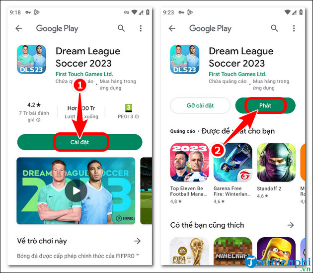 So installieren Sie Dream League Soccer 2023 auf einem Android-Handy