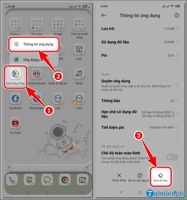 cach doi giao dien cua hang ch play moi