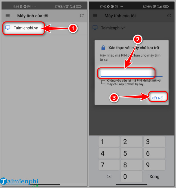 cach su dung chrome remote desktop tren Android