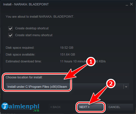 cach choi naraka bladepoint mien phi tren pc