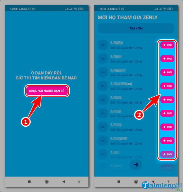 How do you find your phone on zenly?