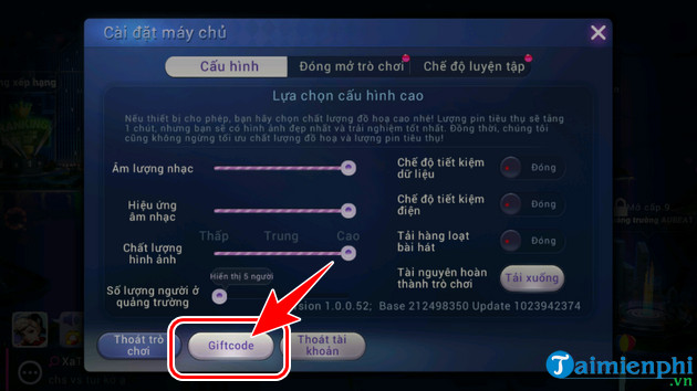 doi ma code au beat vtc