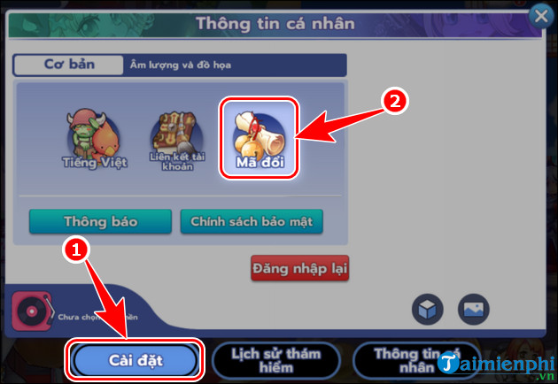 list code ragnarok tactics viet nam