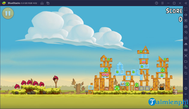 Cách chơi Rovio Classic Angry Birds trên PC
