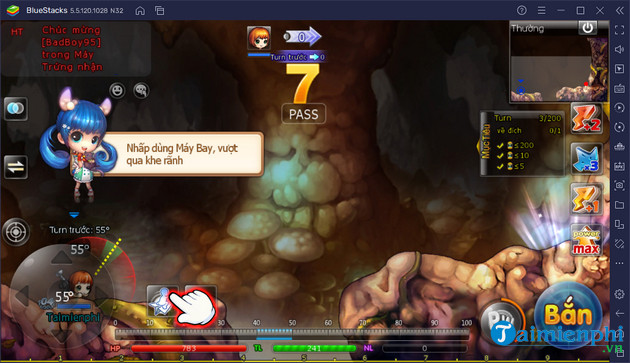 cách chơi gunny origin trên pc bang gia lap android