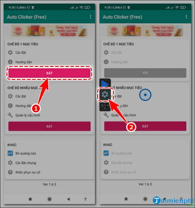 Cách cài và sử dụng Automatic Tap, auto click trên Android