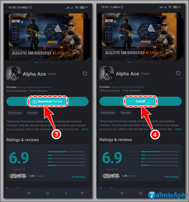 How to install and remove alpha ace on android iPhone