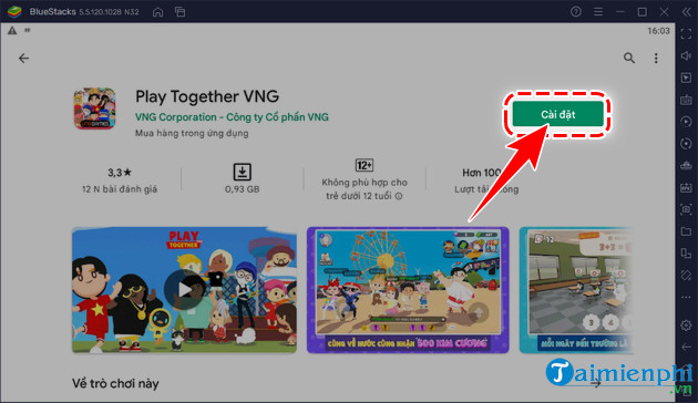 huong dan tai play together vng tren may tinh