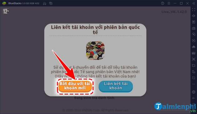 cach tai play together vng tren BlueStacks
