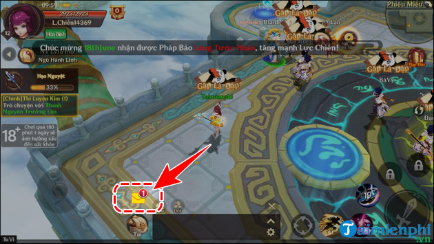 huong dan nhap code cuu thien mobile sohagame