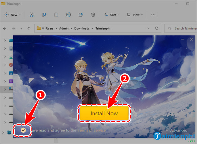 cach tai genshin impact tren iPhone tai viet nam