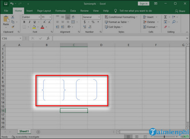 cach chen dau ngoac trong excel 6