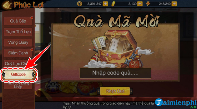 su dung ma code hoa chi truyen thuyet mobile