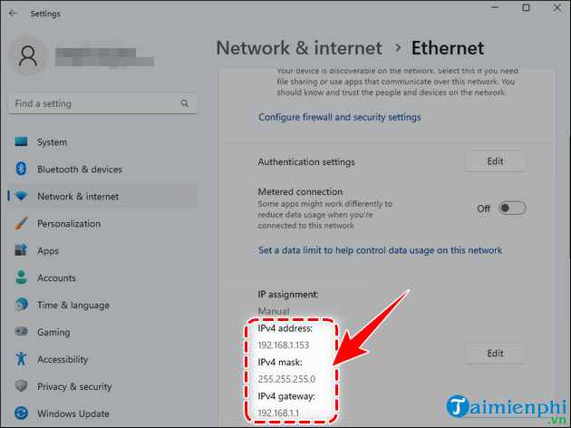cach kiem tra dia chi ip tren windows 11 4