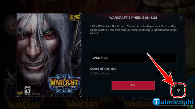 cach choi warcraft 3 bang gametv plus