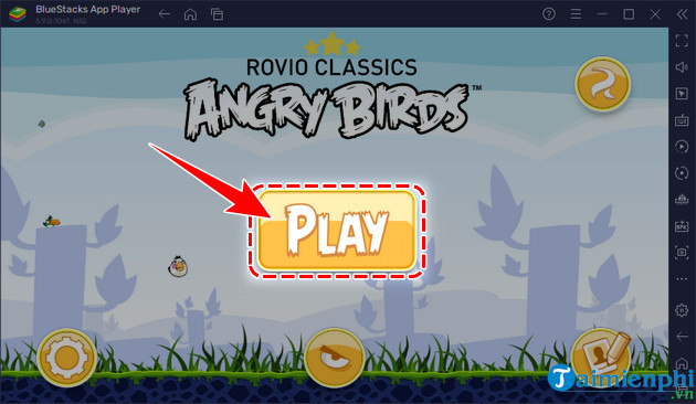cach cai rovio classics angry birds mien phi tren may tinh