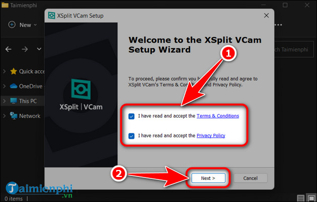 Cách tải và cài đặt XSplit VCam trên máy tính