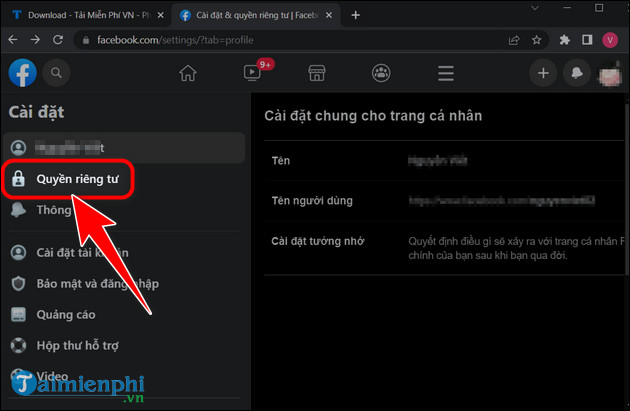 caccach xoa tai khoan facebook bi hack tren may tinh pc