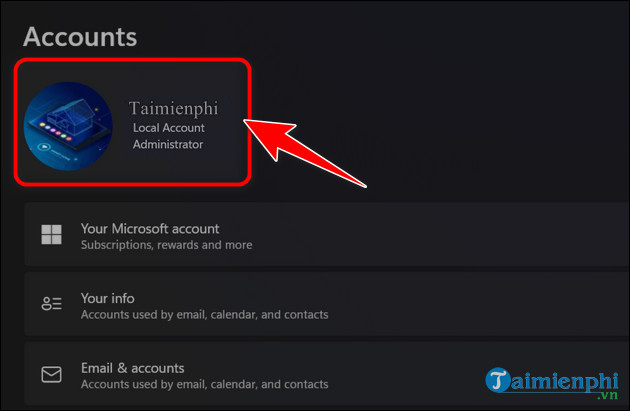 3 Cách sửa đổi ảnh tài khoản người dùng trên Windows 11 24 cach doi anh account nguoi dung win 11