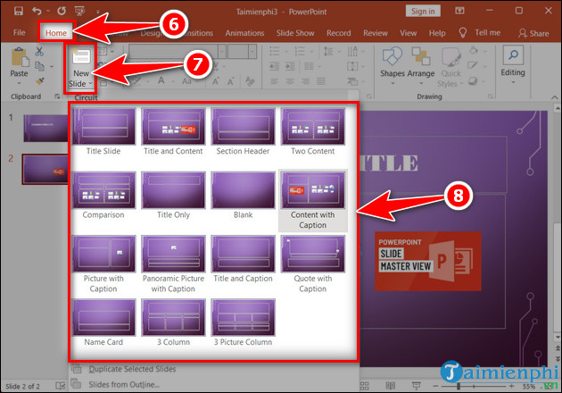 2 Cách tạo Slide Master trên PowerPoint, tạo bố cục bài thuyết trình