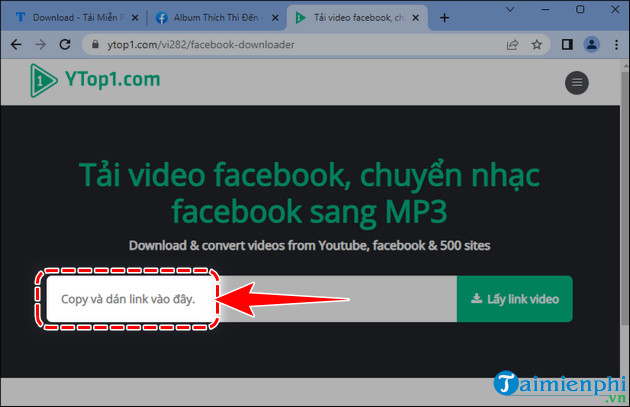 cach tai video facebook thanh mp3 tren Android
