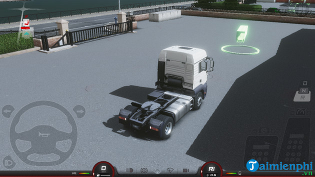 cach choi truckers of europe 3 tren dien thoai
