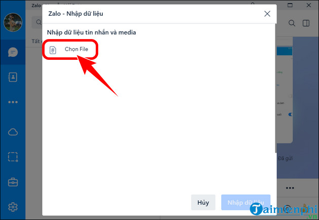 cach khoi phuc tin nhan zalo pc