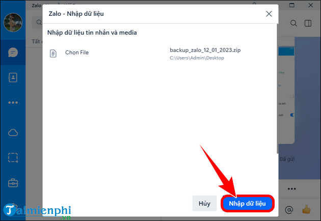 cach khoi phuc tin nhan zalo tren ios