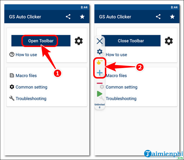 cach tai va su dung gs auto clicker tren win