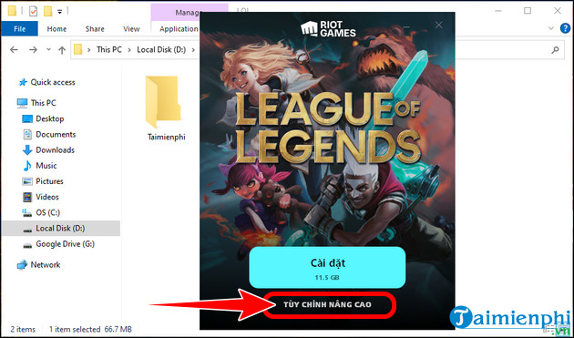 cach cai dat game lien minh huyen thoai riot vng cho nguoi moi