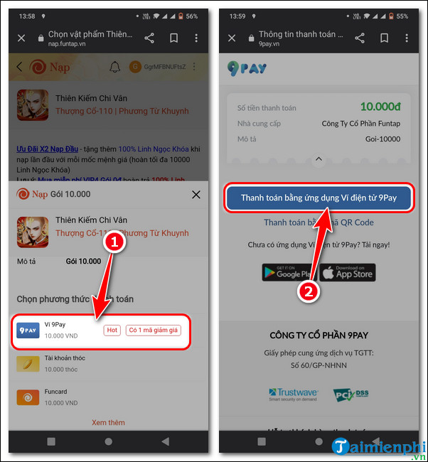 Cách thực hiện giấc ngủ ngắn funtap trên Android iPhone