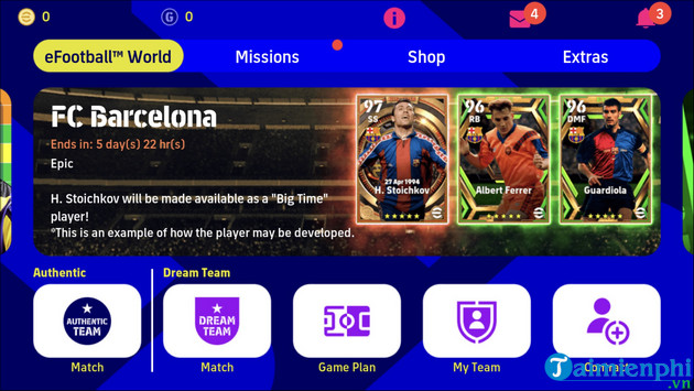 download efootball 2023 tren iOS