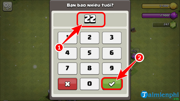 cach tai clash of clans Android apk