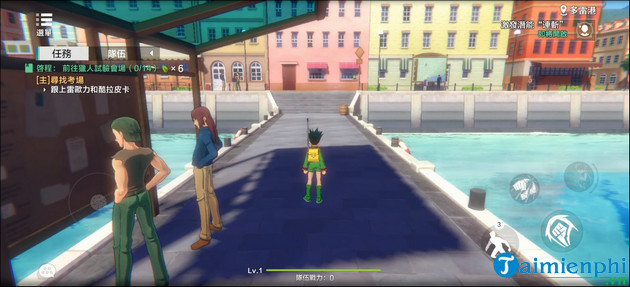 cach cai game hunter x hunter mobile tren iPhone