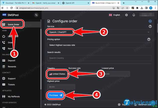 cach tao tai khoan chatgpt mien phi