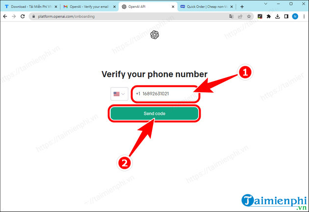 huong dan tao tai khoan chatgpt tai viet nam