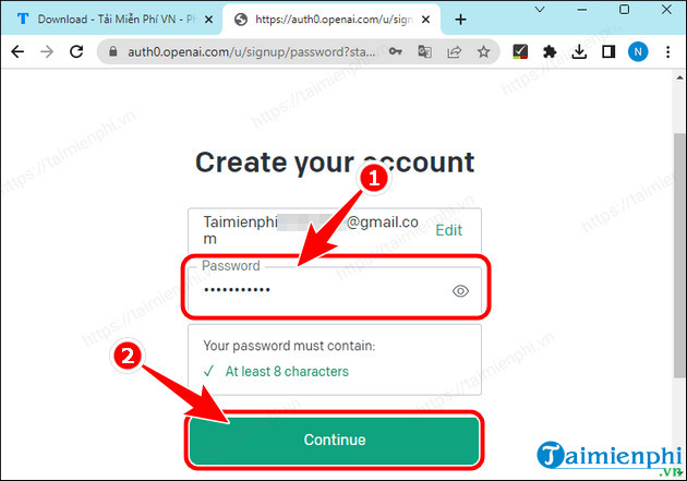 cach tao tai khoan chatgpt tren windows