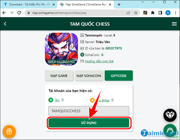 Full 9000 Code Tam Quốc Chess mới nhất 2023 và cách nhập Code-tam-quoc-chess-4