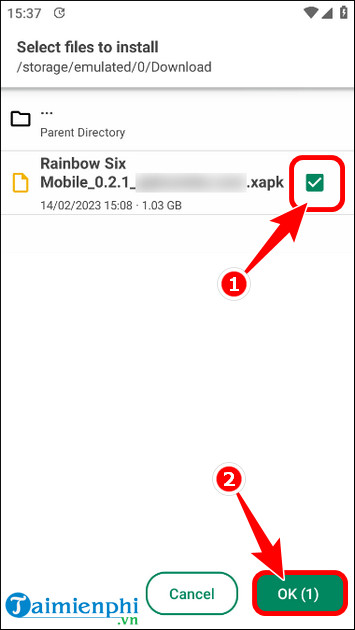 cach tai va cai rainbow six mobile apk cho Android