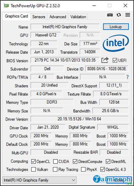 cach kiem tra card vga do hoa tren windows 11