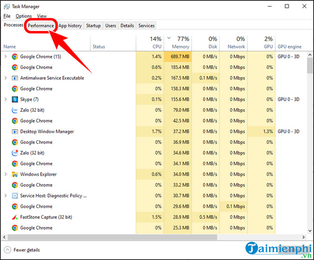 meo check card do hoa tren windows 11