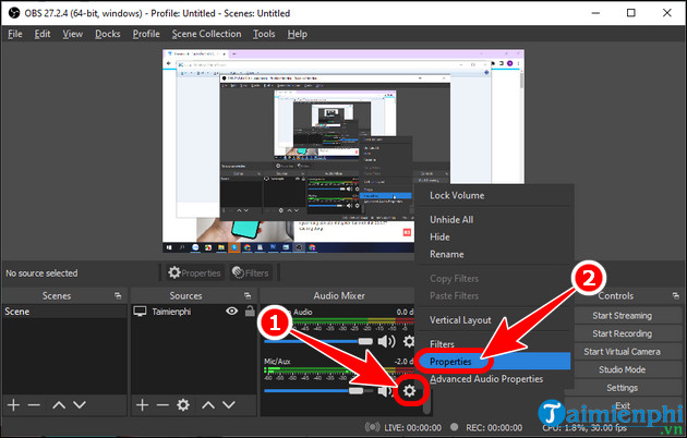 How to fix obs studio recording screen without sound on windows 11