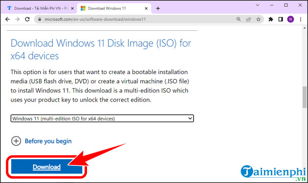 download windows 11 iSO version 22h2