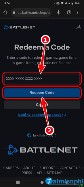 Battle net Code là gì? Cách nhập Giftcode Battle.net nhận thưởng