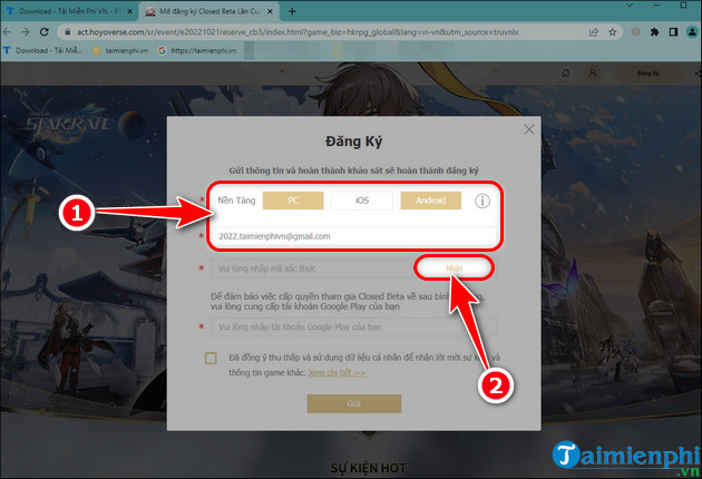 dang ky choi honkai star rail beta ban test