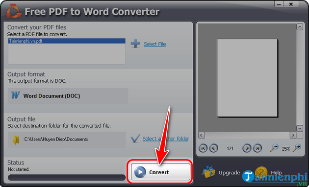 Cách sử dụng phần mềm chuyển PDF sang Word trên máy tính, PC